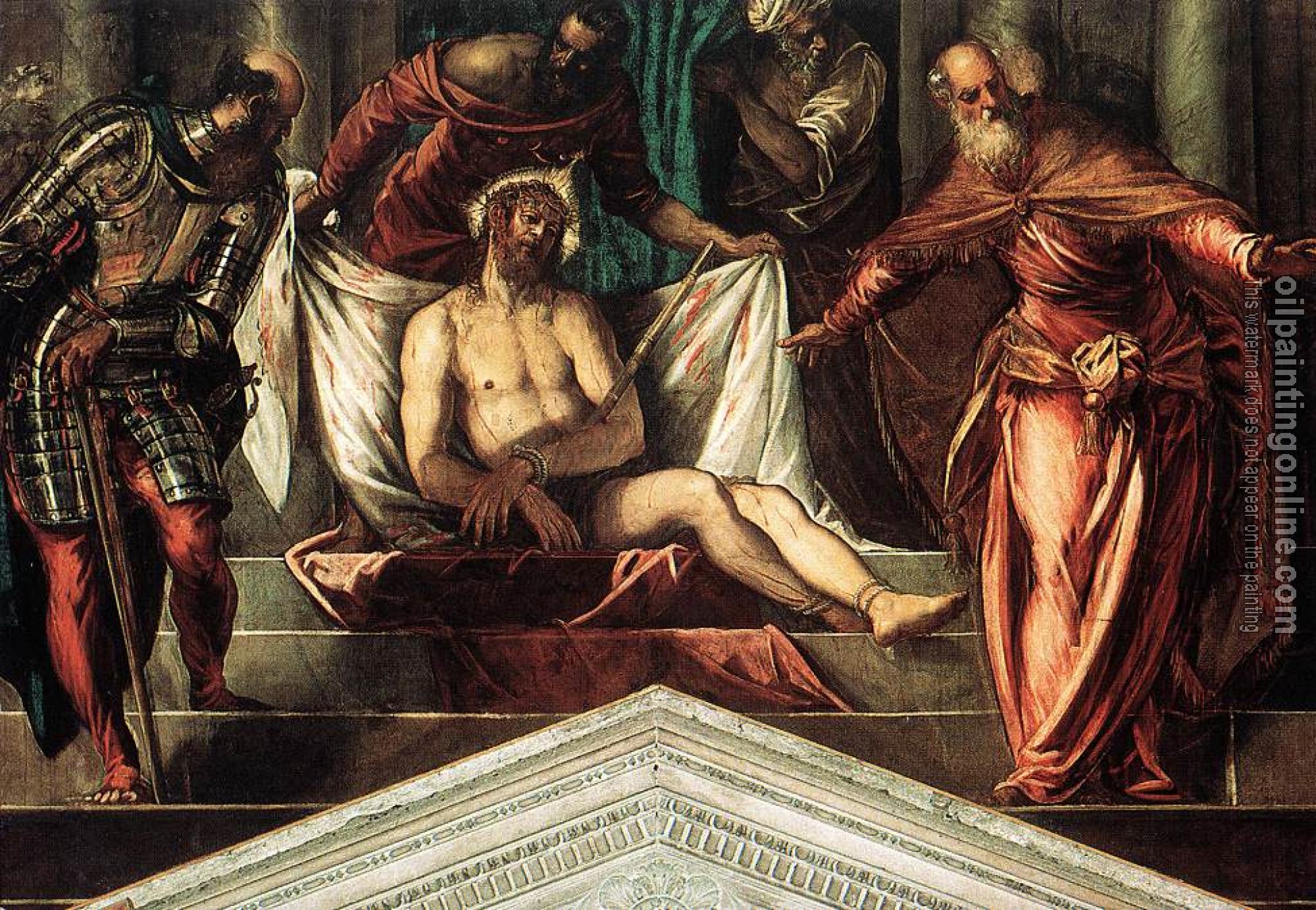 Jacopo Robusti Tintoretto - Crowning with Thorns